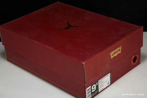 NRG - AO2571-001 AO2571-001 Air Black Levis Retro 4  Levis Denim Jordan 0209